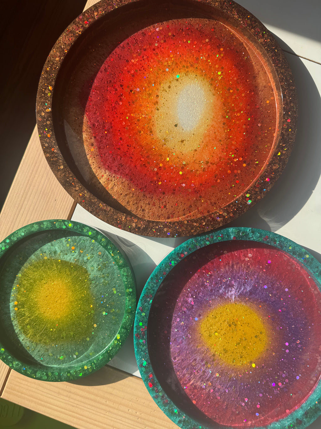 Desert Circle Trays